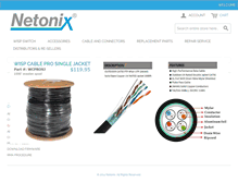 Tablet Screenshot of netonix.com